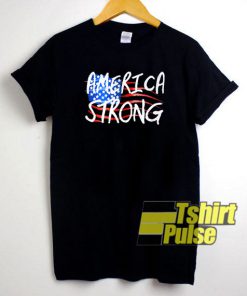 America Strong USA Flag t-shirt for men and women tshirt