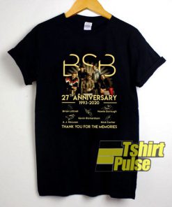 BSB 27th Anniversary t-shirt for men and women tshirt