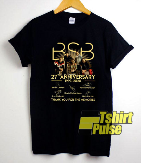 BSB 27th Anniversary t-shirt for men and women tshirt
