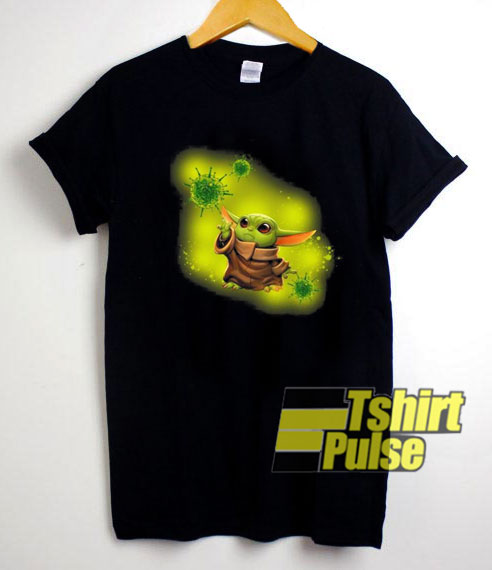 Baby Yoda Coronavirus t-shirt for men and women tshirt