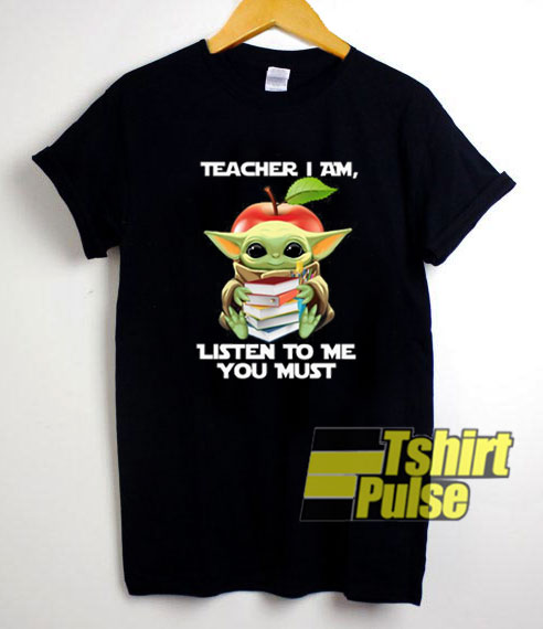 Baby Yoda Teacher shirt