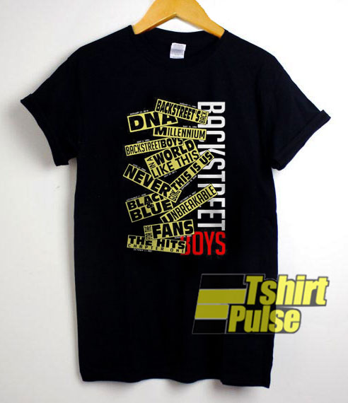 Backstreet Boys DNA t-shirt for men and women tshirt