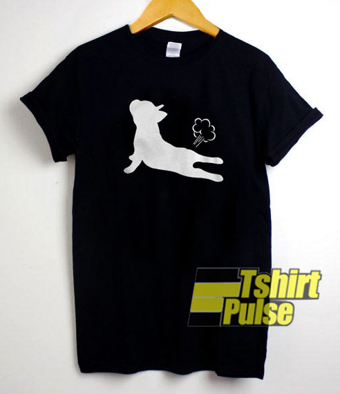 Bull Dog Yoga Fart t-shirt for men and women tshirt