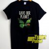 Butterfly Save Our Planet t-shirt for men and women tshirt