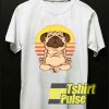 Dog Yoga Meditation Retro t-shirt for men and women tshirt