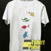 Dr Seuss One Fish Two Fish t-shirt for men and women tshirt