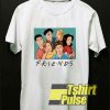 Face Friends TV Show Cartoon t-shirt for men and women tshirt