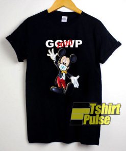 GGWP 2020 Mickey Mask Corona Virus t-shirt for men and women tshirt
