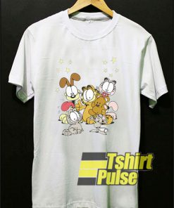 Garfield And Friends Cartoon t-shirt for men and women tshirt