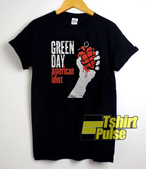 Green Day American Idiot t-shirt for men and women tshirt
