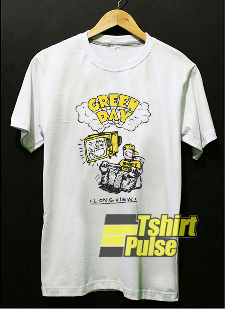 Green Day Longview Doodle t-shirt for men and women tshirt