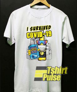 I Survived Covid-19 Pure Hell t-shirt for men and women tshirt