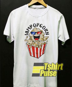 Iam Popcorn Art t-shirt for men and women tshirt