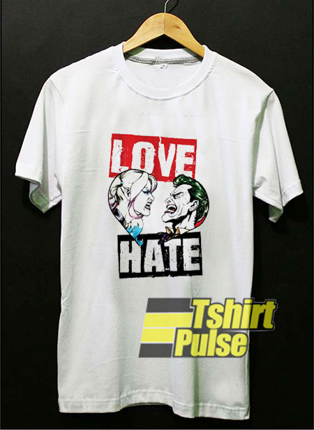Love Hate Harley and Joker t-shirt for men and women tshirt