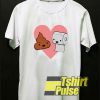 Love Poop And Toilet Paper t-shirt for men and women tshirt