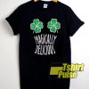Magically Delicious Shamrock Boobs t-shirt for men and women tshirt