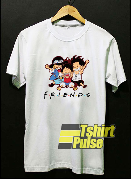 One Piece Characters Friends t-shirt for men and women tshirt