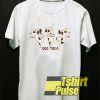 Puppies Print Dog Yoga t-shirt for men and women tshirt