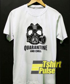 Quarantine And Chill Mask t-shirt for men and women tshirt