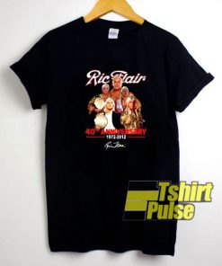 Ric Flair 40th Anniversary t-shirt for men and women tshirt