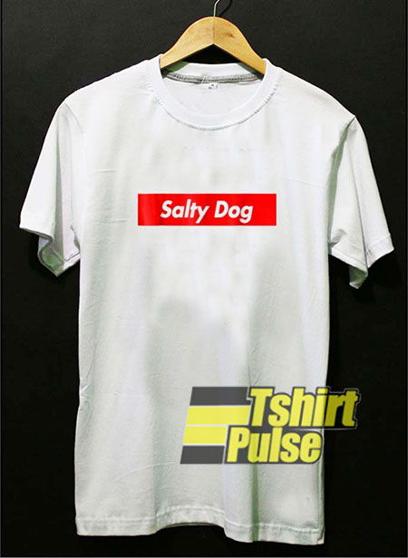 Salty Dog Box Logo t-shirt for men and women tshirt