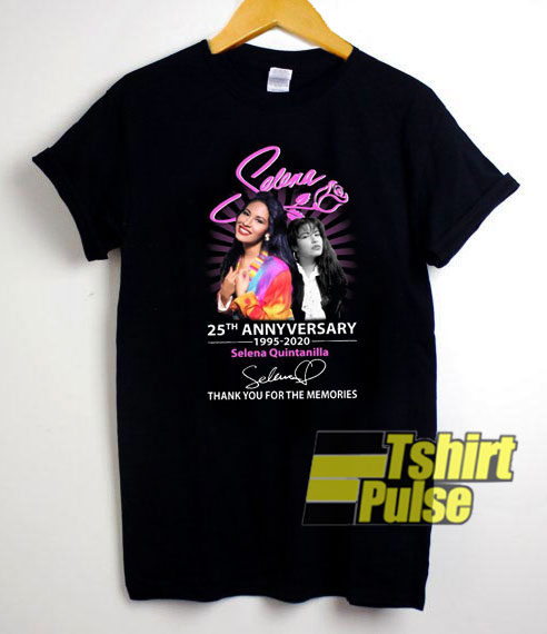 Selena Quintanilla 25th Anniv t-shirt for men and women tshirt