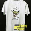 Snoopy Hugging Baby Yoda t-shirt for men and women tshirt