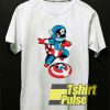 Squirtle Captain America t-shirt for men and women tshirt