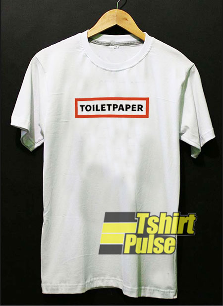 Toilet Paper Logo Box t-shirt for men and women tshirt