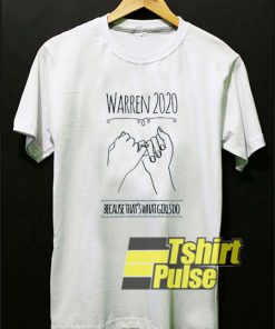 Warren 2020 Pinky Promise t-shirt for men and women tshirt