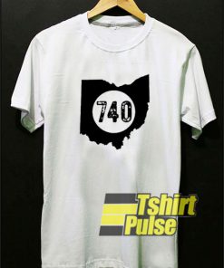 740 Area Code Ohio Columbus t-shirt for men and women tshirt
