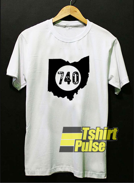 740 Area Code Ohio Columbus t-shirt for men and women tshirt
