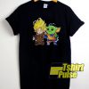Baby Yoda And Goku BFF t-shirt for men and women tshirt