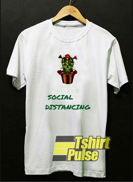 Cactus Skull Social Distancing t-shirt for men and women tshirt