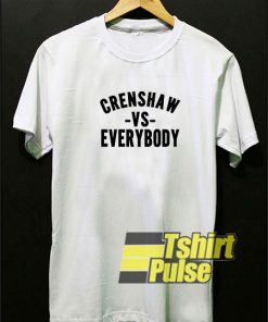 Crenshaw VS Everybody t-shirt for men and women tshirt