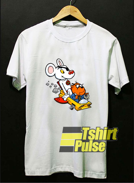 Danger Mouse Driving t-shirt for men and women tshirt