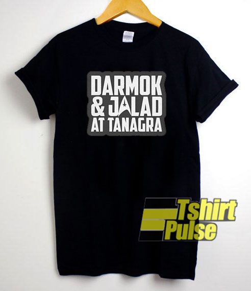 Darmok and Jalad at Tanagra Letters t-shirt for men and women tshirt