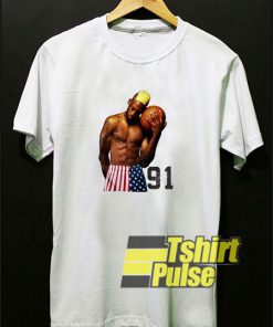 Dennis Rodman 91 Graphic t-shirt for men and women tshirt
