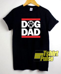Dog Dad Paws t-shirt for men and women tshirt