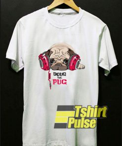 Doug The Pug Print t-shirt for men and women tshirt