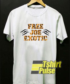 Free Joe Exotic Letters t-shirt for men and women tshirt