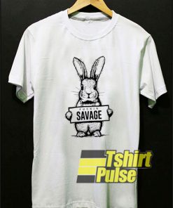 Fuckin Savage Bad Bunny Draw t-shirt for men and women tshirt