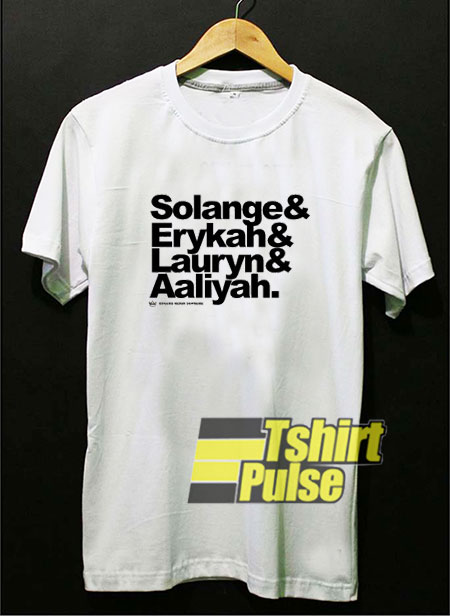 Funny Aaliyah And Friend t-shirt for men and women tshirt