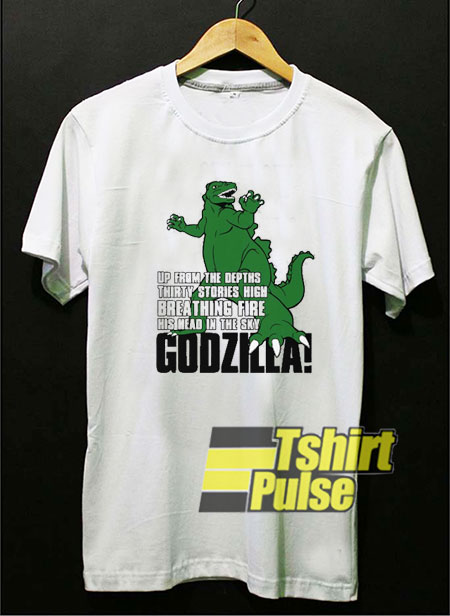 Godzilla TV Cartoon t-shirt for men and women tshirt