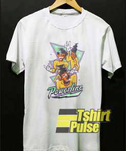 Goofy Movie Powerline Airbrushed t-shirt for men and women tshirt