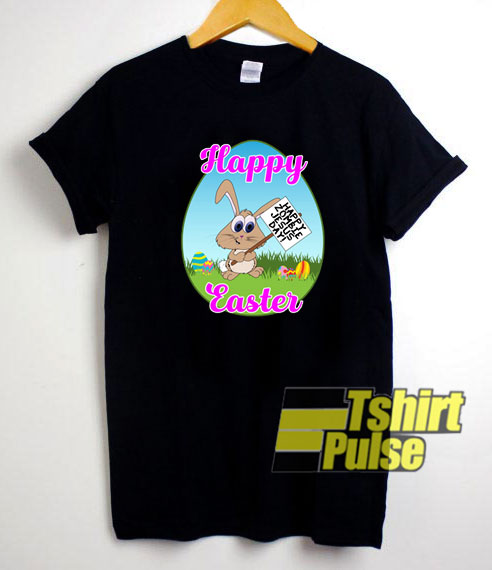 Happy Zombie Jesus Day Bunny t-shirt for men and women tshirt
