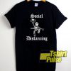 Jack Skellington Social Distance t-shirt for men and women tshirt