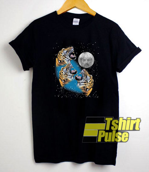 Joe Exotic Moon Three Tiger King t-shirt for men and women tshirt