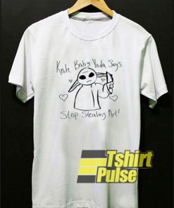 Knite Baby Yoda Say t-shirt for men and women tshirt