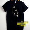 LA Safety Pins t-shirt for men and women tshirt